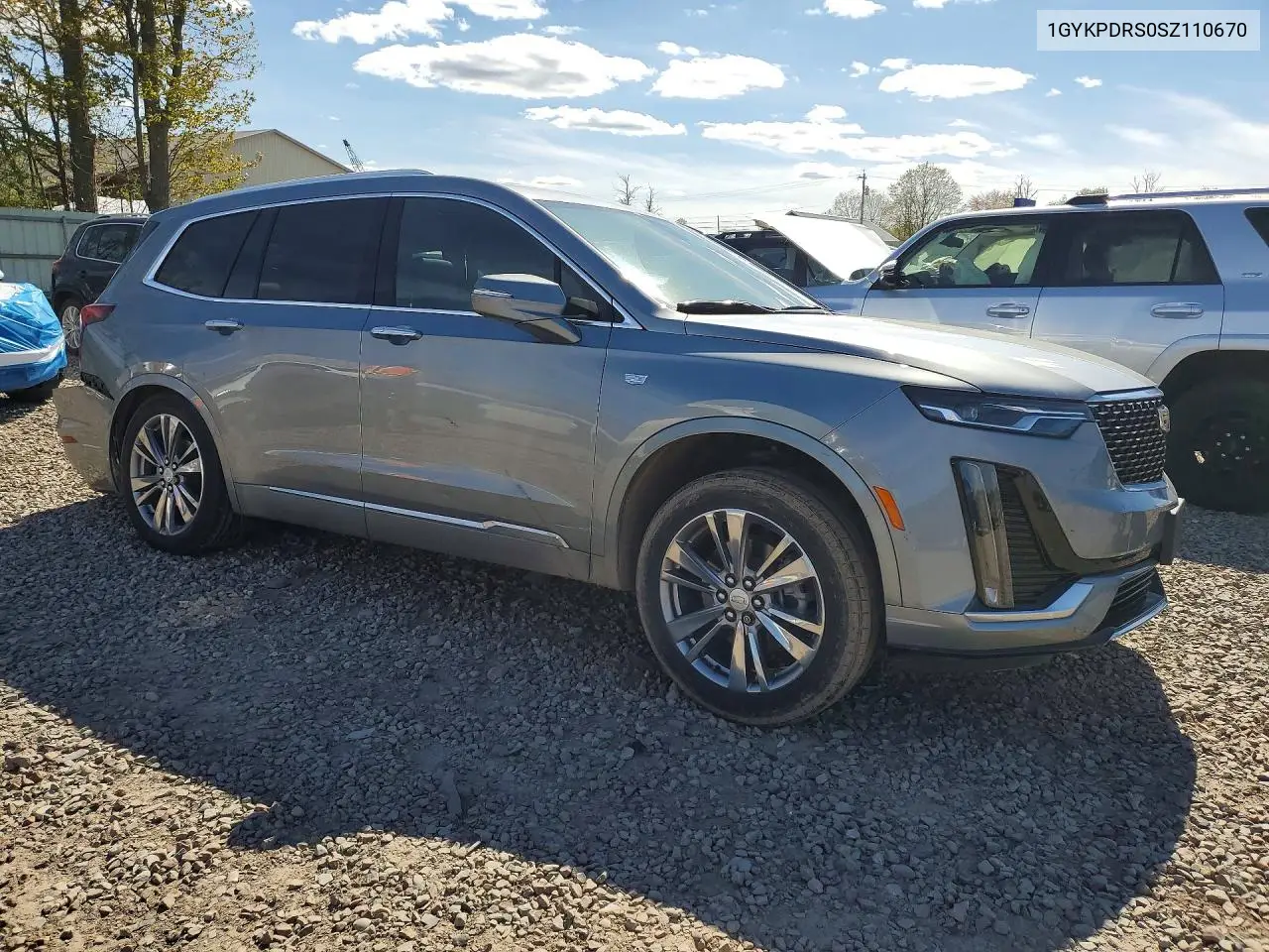 2025 Cadillac Xt6 Premium Luxury VIN: 1GYKPDRS0SZ110670 Lot: 53262166
