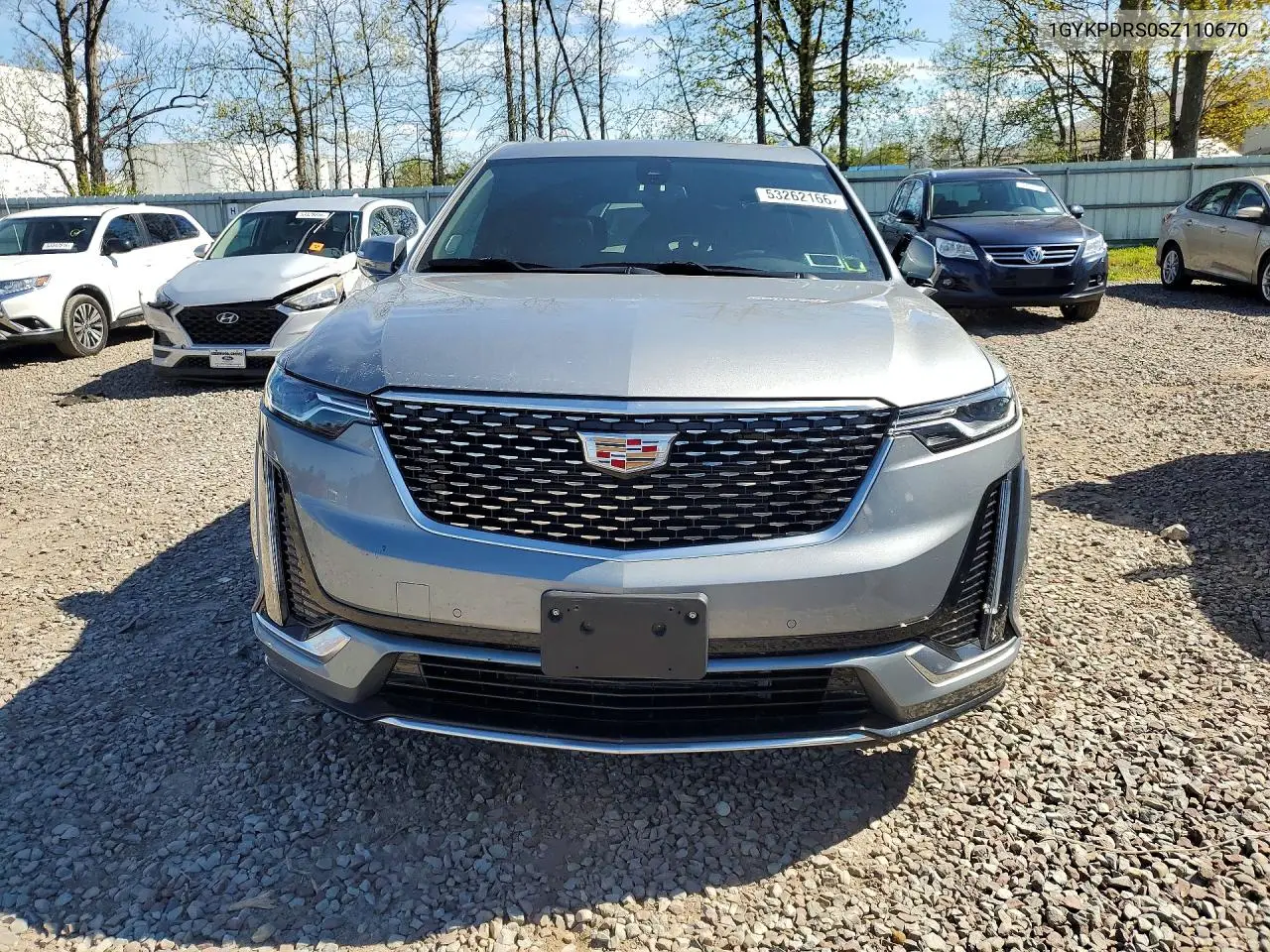2025 Cadillac Xt6 Premium Luxury VIN: 1GYKPDRS0SZ110670 Lot: 53262166