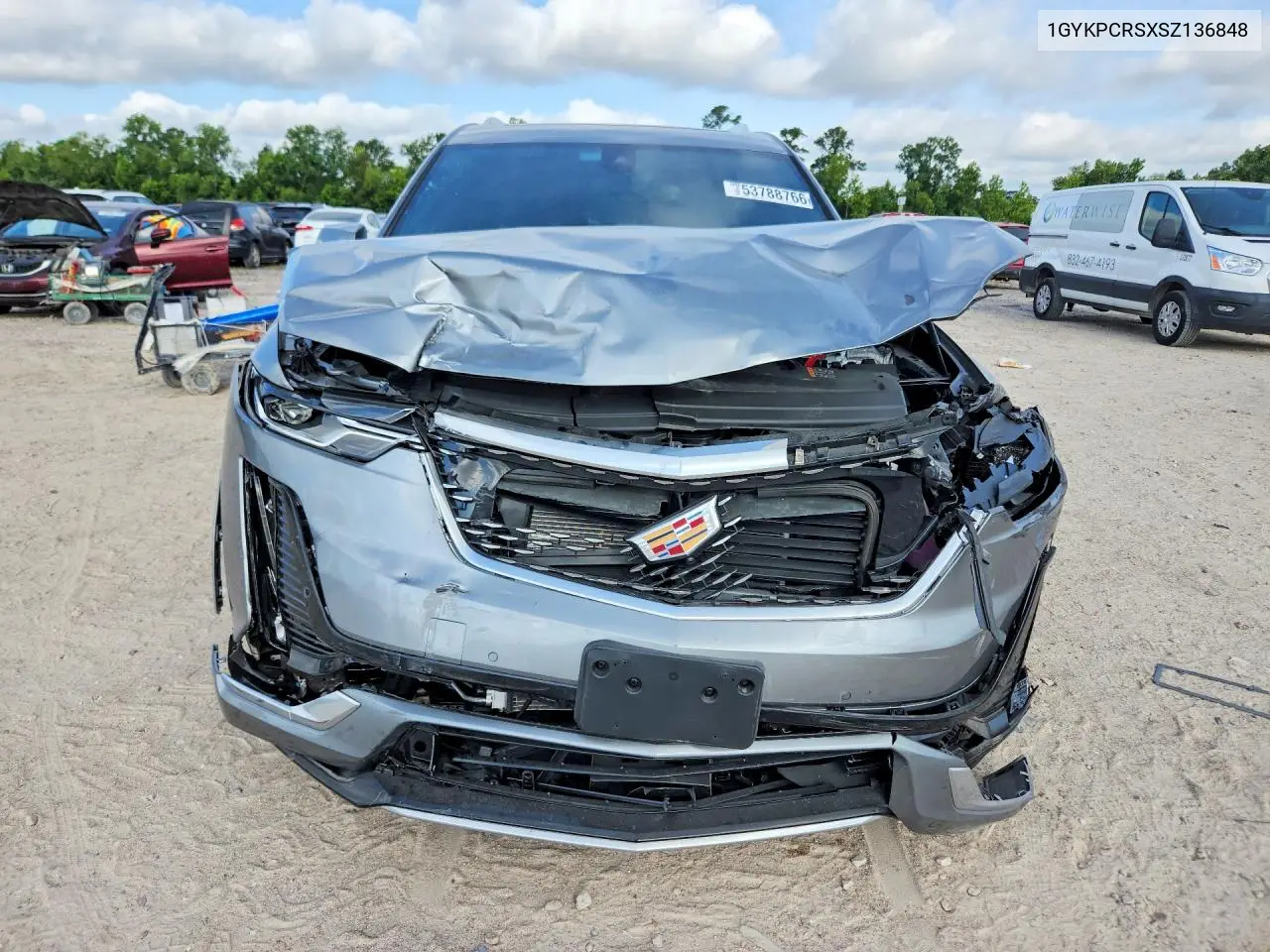 2025 Cadillac Xt6 Premium Luxury VIN: 1GYKPCRSXSZ136848 Lot: 53788766