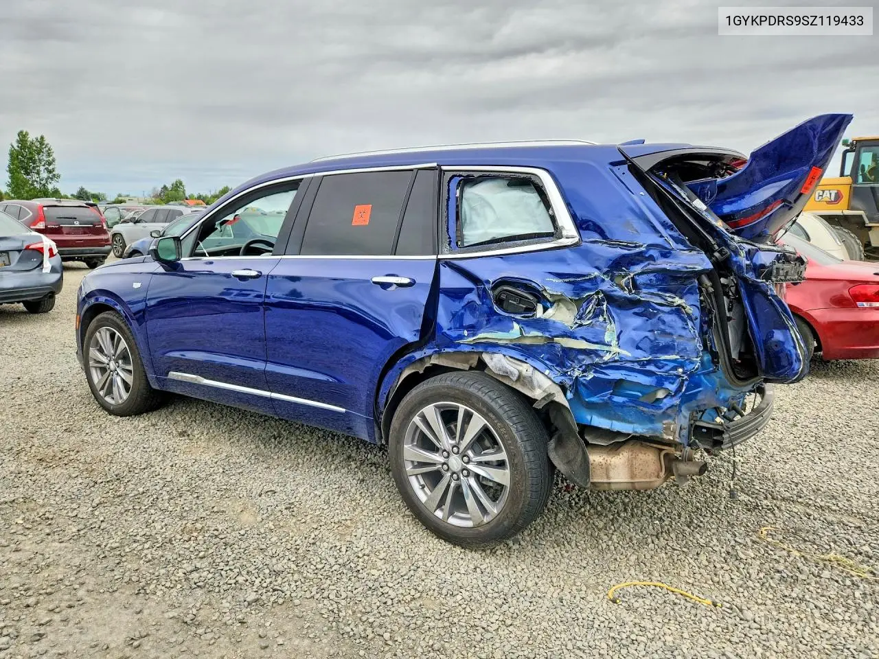 2025 Cadillac Xt6 Premium Luxury VIN: 1GYKPDRS9SZ119433 Lot: 55633106
