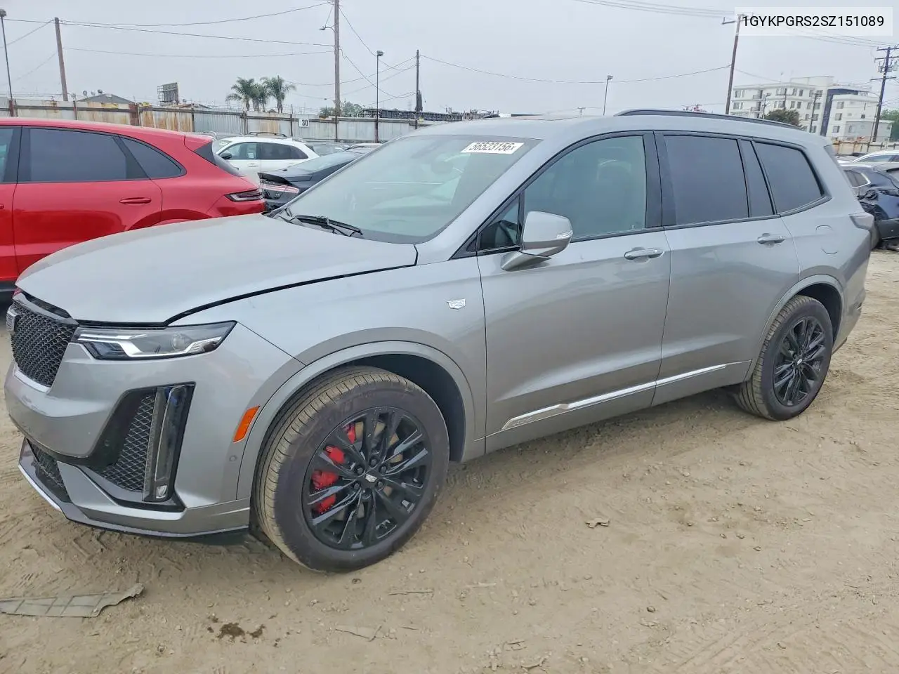 2025 Cadillac Xt6 Sport VIN: 1GYKPGRS2SZ151089 Lot: 56523156