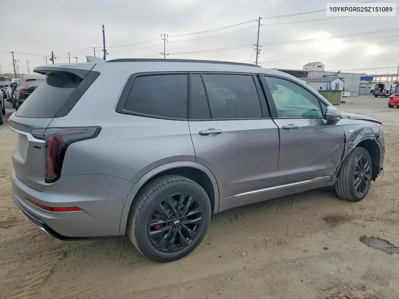 2025 Cadillac Xt6 Sport VIN: 1GYKPGRS2SZ151089 Lot: 56523156