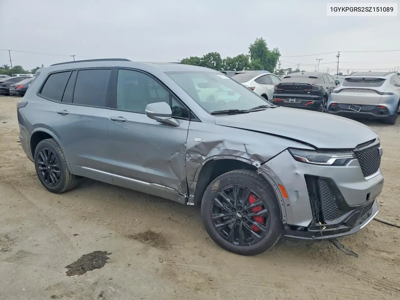2025 Cadillac Xt6 Sport VIN: 1GYKPGRS2SZ151089 Lot: 56523156