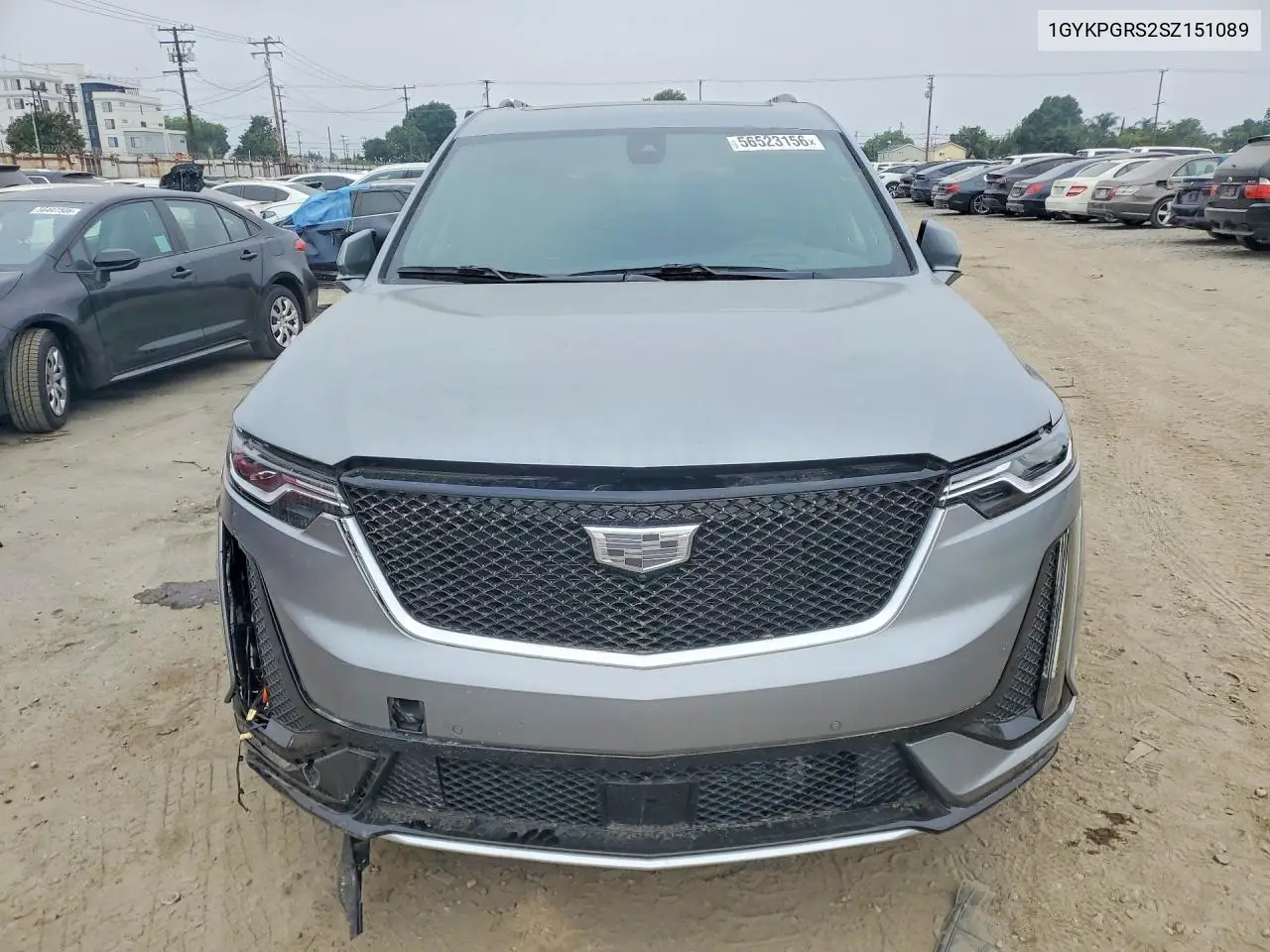 2025 Cadillac Xt6 Sport VIN: 1GYKPGRS2SZ151089 Lot: 56523156