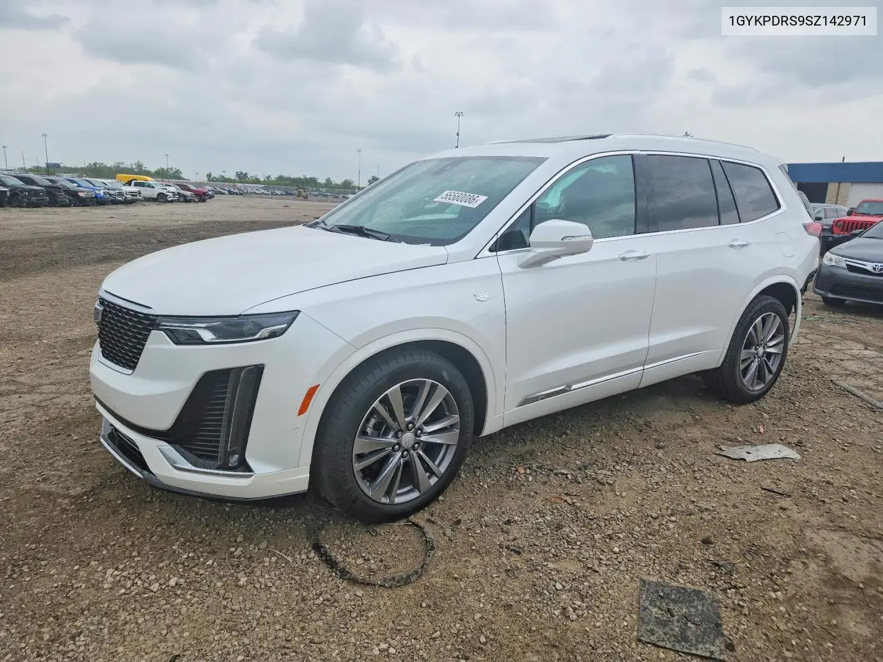 2025 Cadillac Xt6 Premium Luxury VIN: 1GYKPDRS9SZ142971 Lot: 56580086
