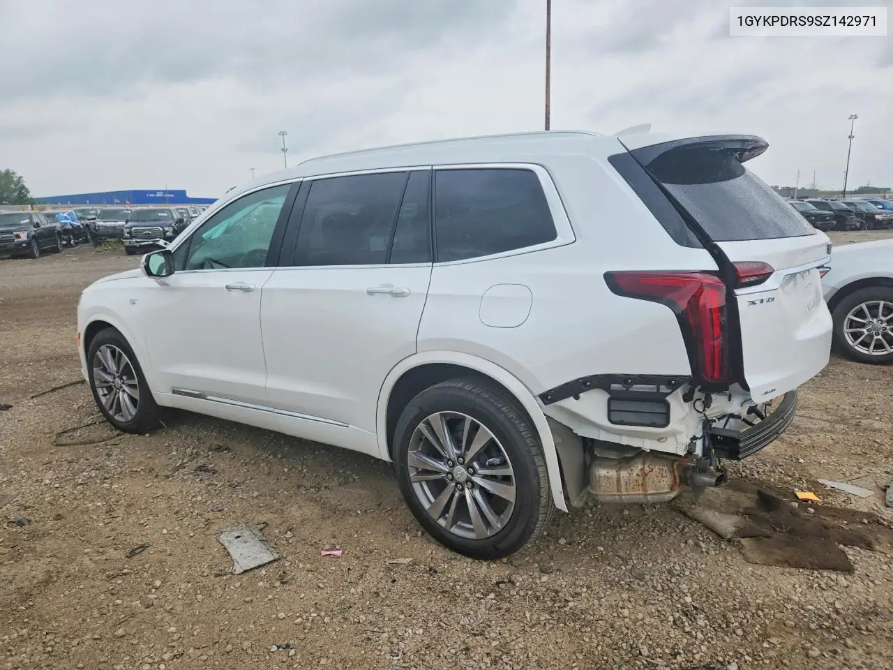 2025 Cadillac Xt6 Premium Luxury VIN: 1GYKPDRS9SZ142971 Lot: 56580086