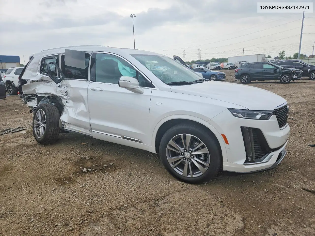 2025 Cadillac Xt6 Premium Luxury VIN: 1GYKPDRS9SZ142971 Lot: 56580086