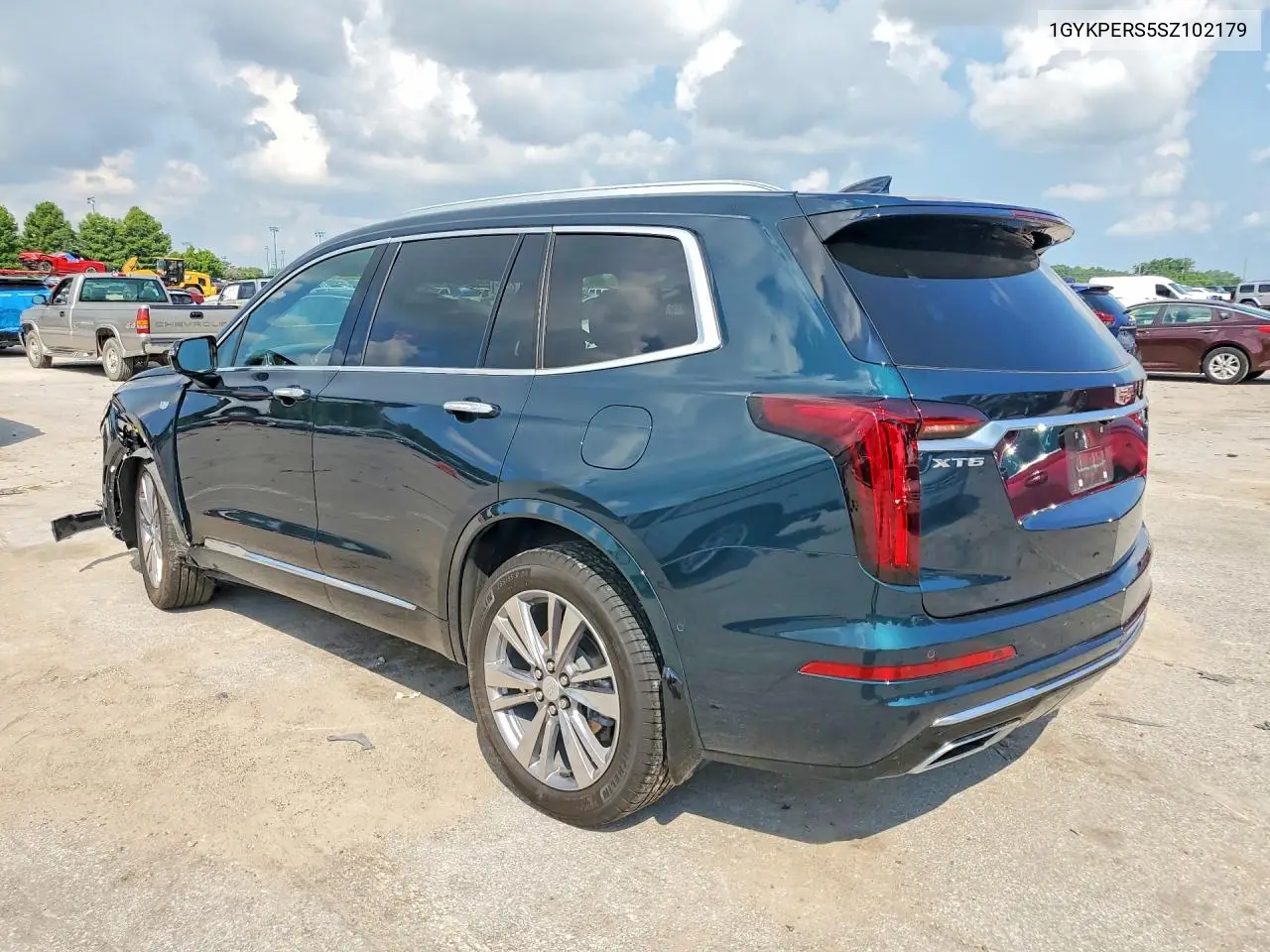 2025 Cadillac Xt6 Platinum Premium Luxury VIN: 1GYKPERS5SZ102179 Lot: 60232136