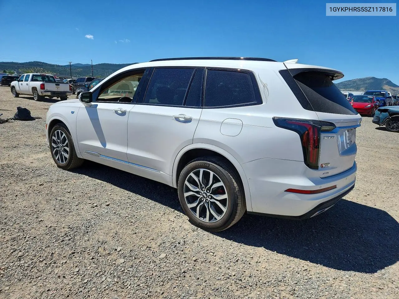 2025 Cadillac Xt6 Sport Platinum VIN: 1GYKPHRS5SZ117816 Lot: 60592256