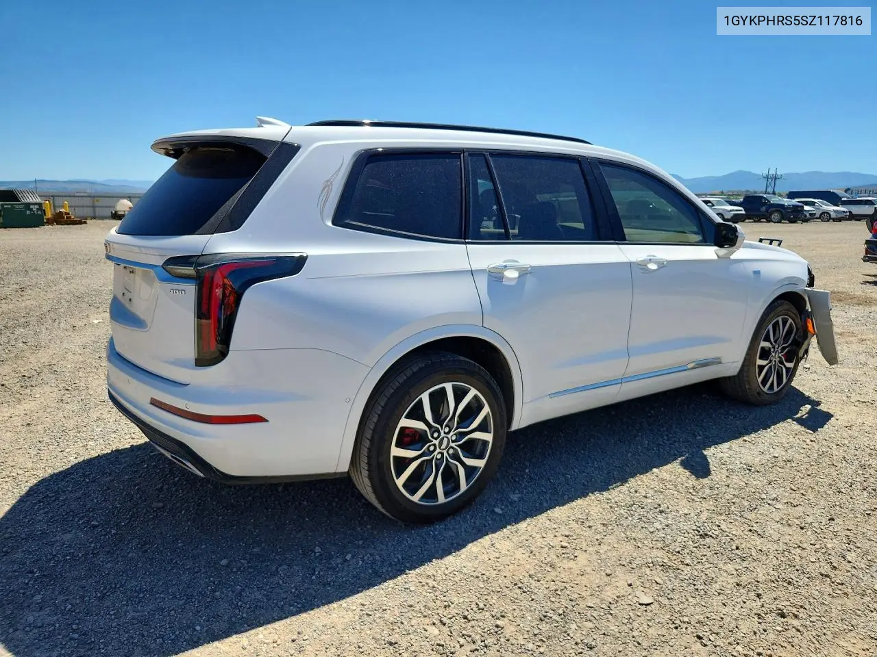 2025 Cadillac Xt6 Sport Platinum VIN: 1GYKPHRS5SZ117816 Lot: 60592256