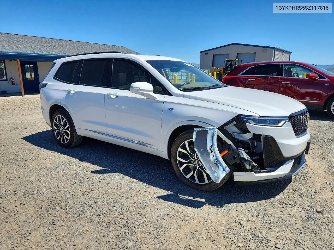 2025 Cadillac Xt6 Sport Platinum VIN: 1GYKPHRS5SZ117816 Lot: 60592256
