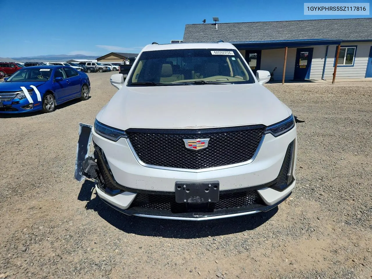 2025 Cadillac Xt6 Sport Platinum VIN: 1GYKPHRS5SZ117816 Lot: 60592256