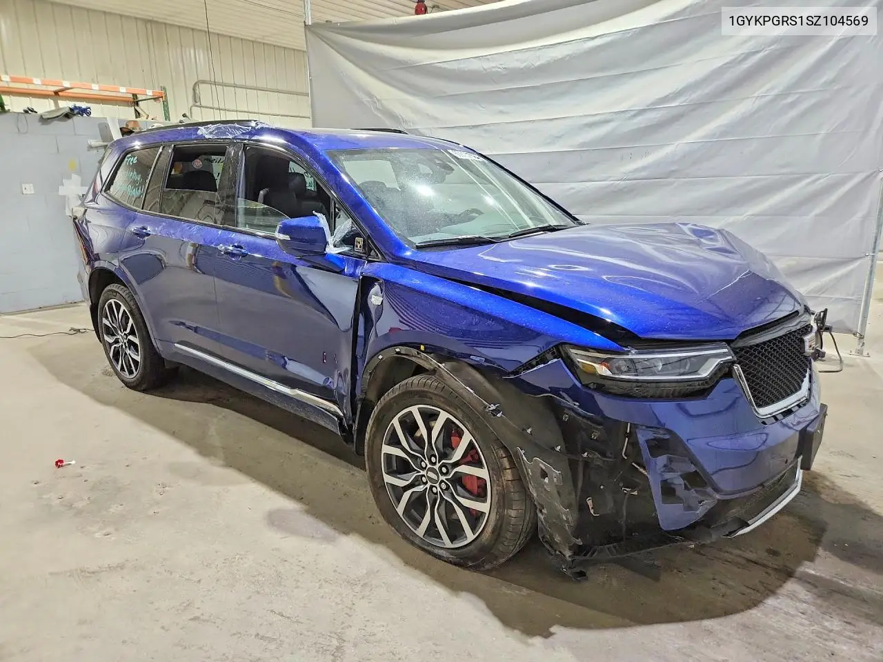 2025 Cadillac Xt6 Sport VIN: 1GYKPGRS1SZ104569 Lot: 60810756