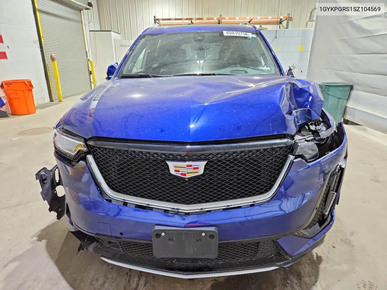 2025 Cadillac Xt6 Sport VIN: 1GYKPGRS1SZ104569 Lot: 60810756