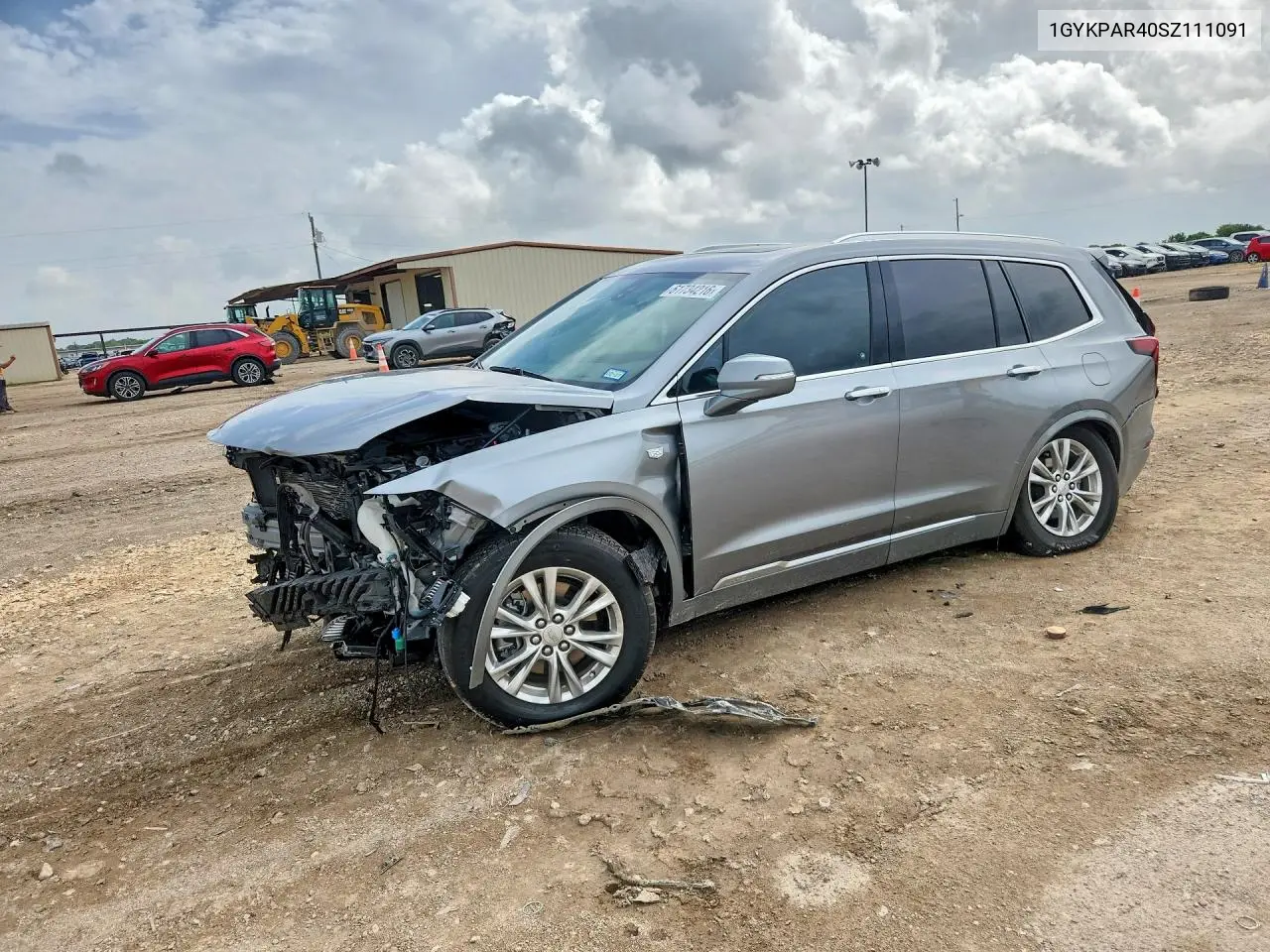 2025 Cadillac Xt6 Luxury VIN: 1GYKPAR40SZ111091 Lot: 61734216