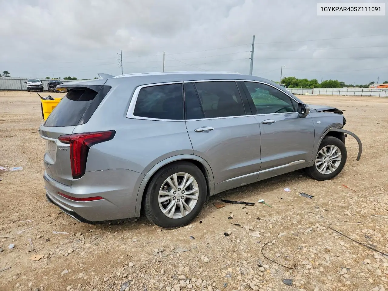 2025 Cadillac Xt6 Luxury VIN: 1GYKPAR40SZ111091 Lot: 61734216