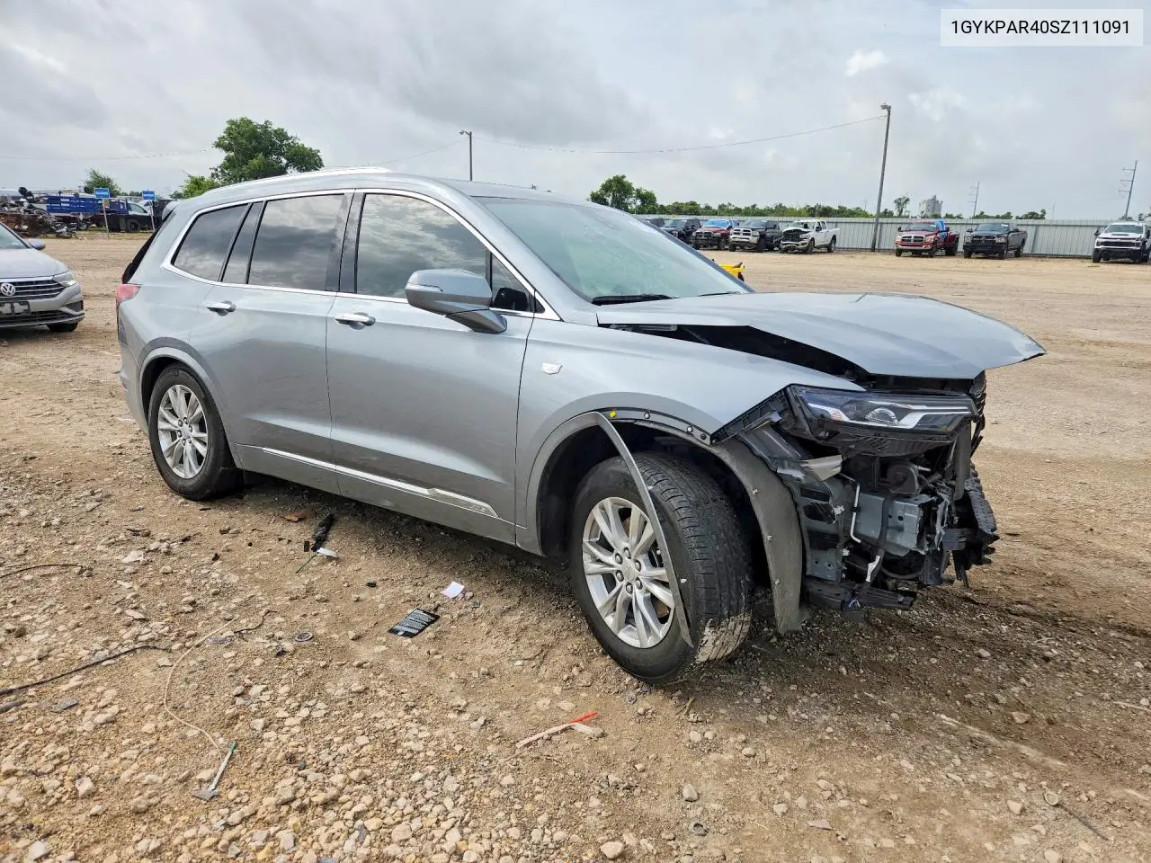 2025 Cadillac Xt6 Luxury VIN: 1GYKPAR40SZ111091 Lot: 61734216