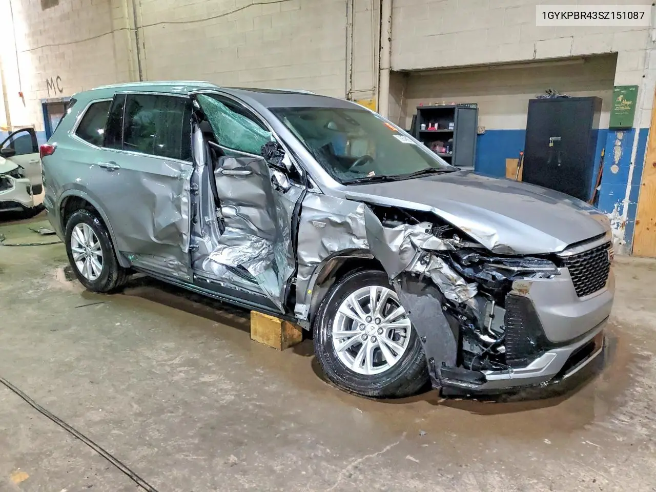 2025 Cadillac Xt6 Luxury VIN: 1GYKPBR43SZ151087 Lot: 78904885