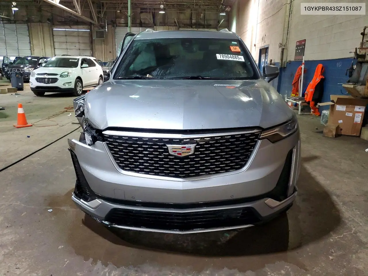 2025 Cadillac Xt6 Luxury VIN: 1GYKPBR43SZ151087 Lot: 78904885