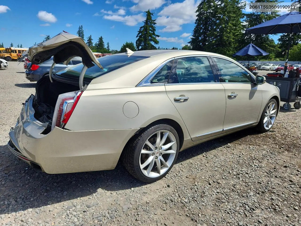 2013 Cadillac Xts Premium Collection VIN: 2G61T5S36D9190921 Lot: 57433826