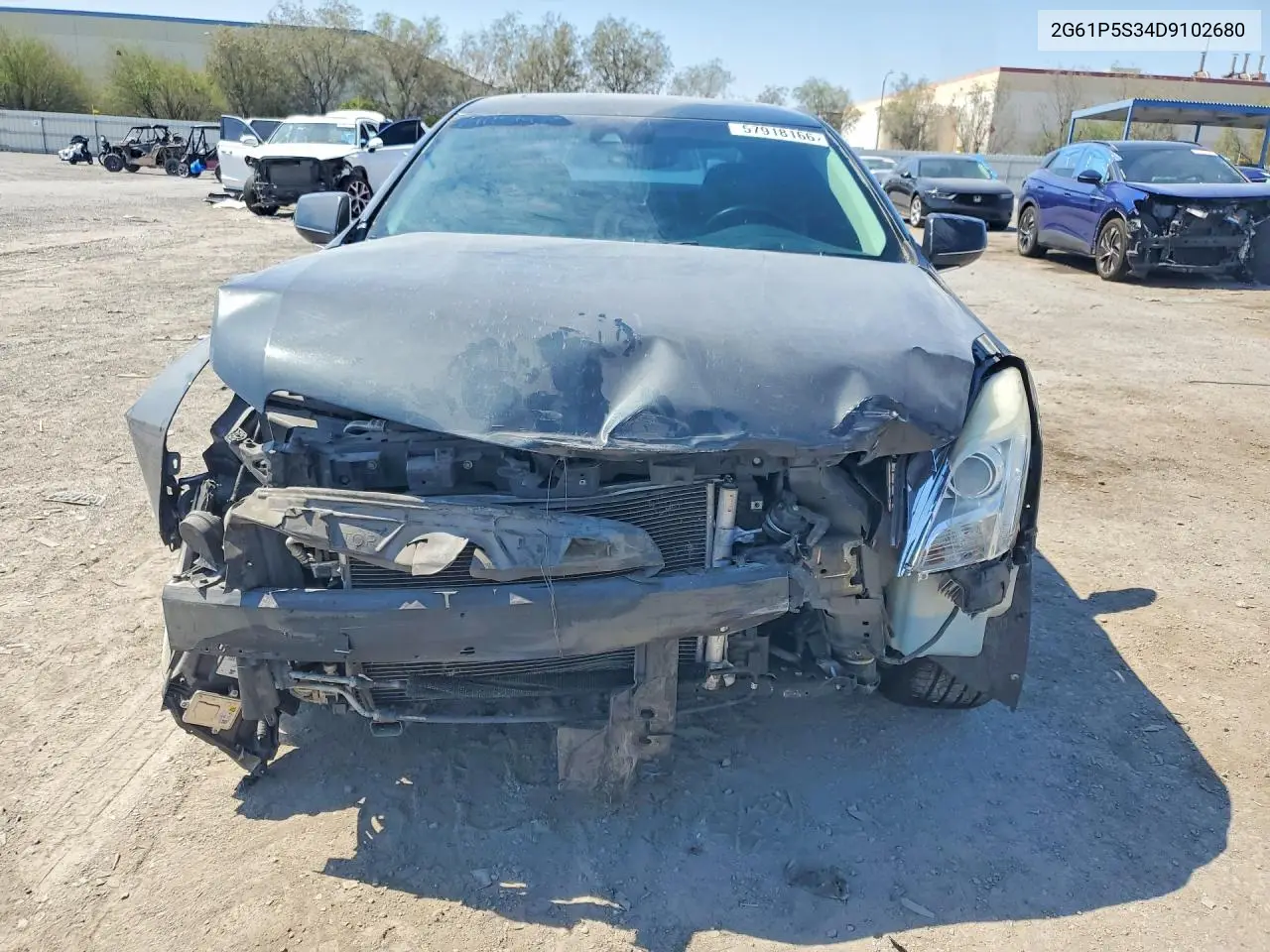 2013 Cadillac Xts Luxury Collection VIN: 2G61P5S34D9102680 Lot: 57918166