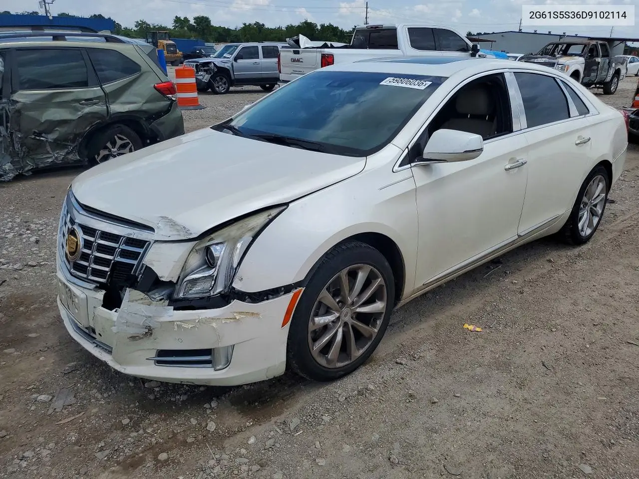 2013 Cadillac Xts VIN: 2G61S5S36D9102114 Lot: 59806036