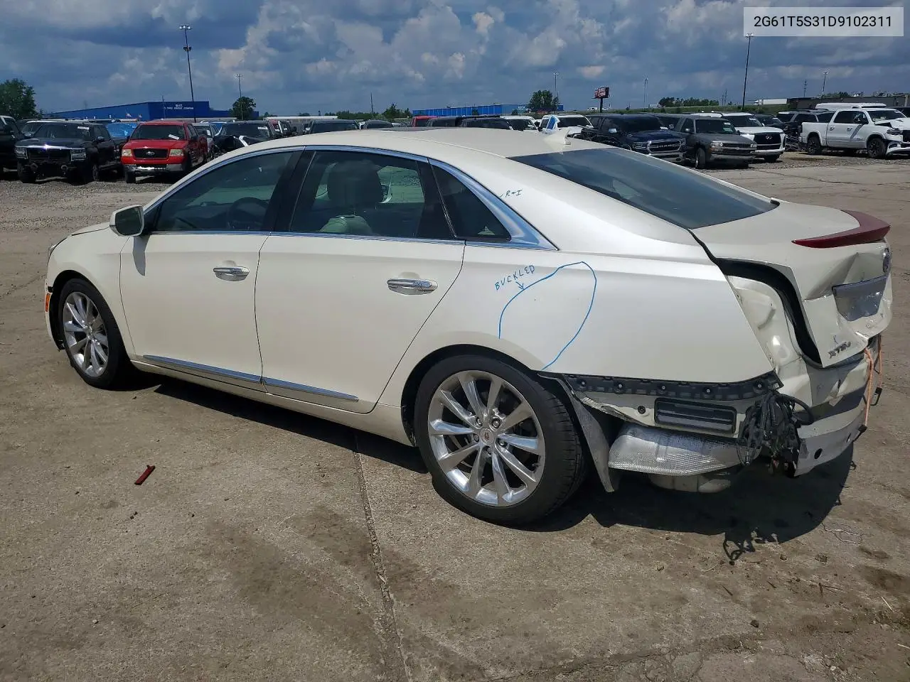 2013 Cadillac Xts Premium Collection VIN: 2G61T5S31D9102311 Lot: 60308376