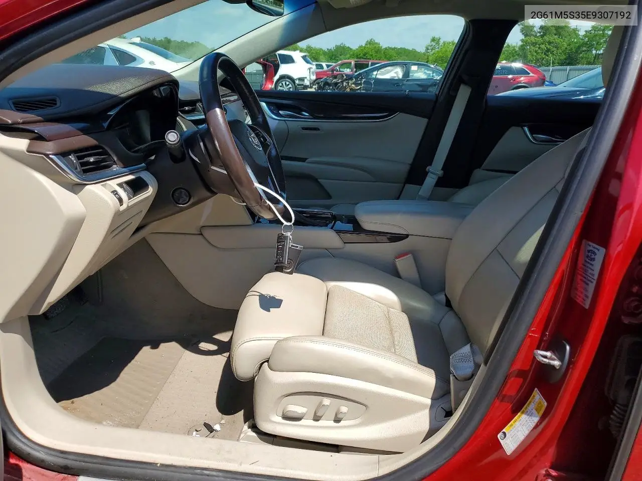 2014 Cadillac Xts Luxury Collection VIN: 2G61M5S35E9307192 Lot: 60165016