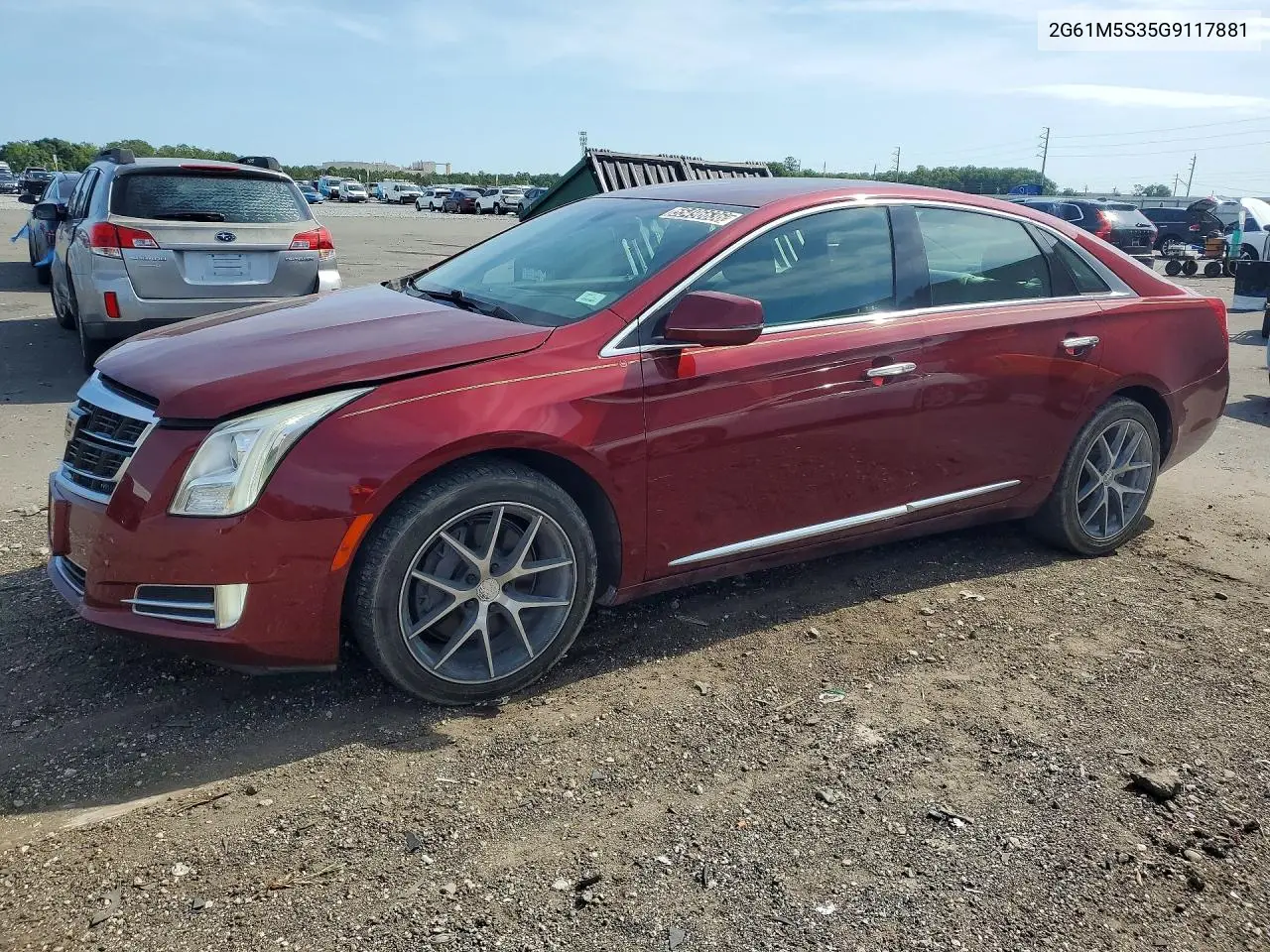 2016 Cadillac Xts Luxury Collection VIN: 2G61M5S35G9117881 Lot: 55496636