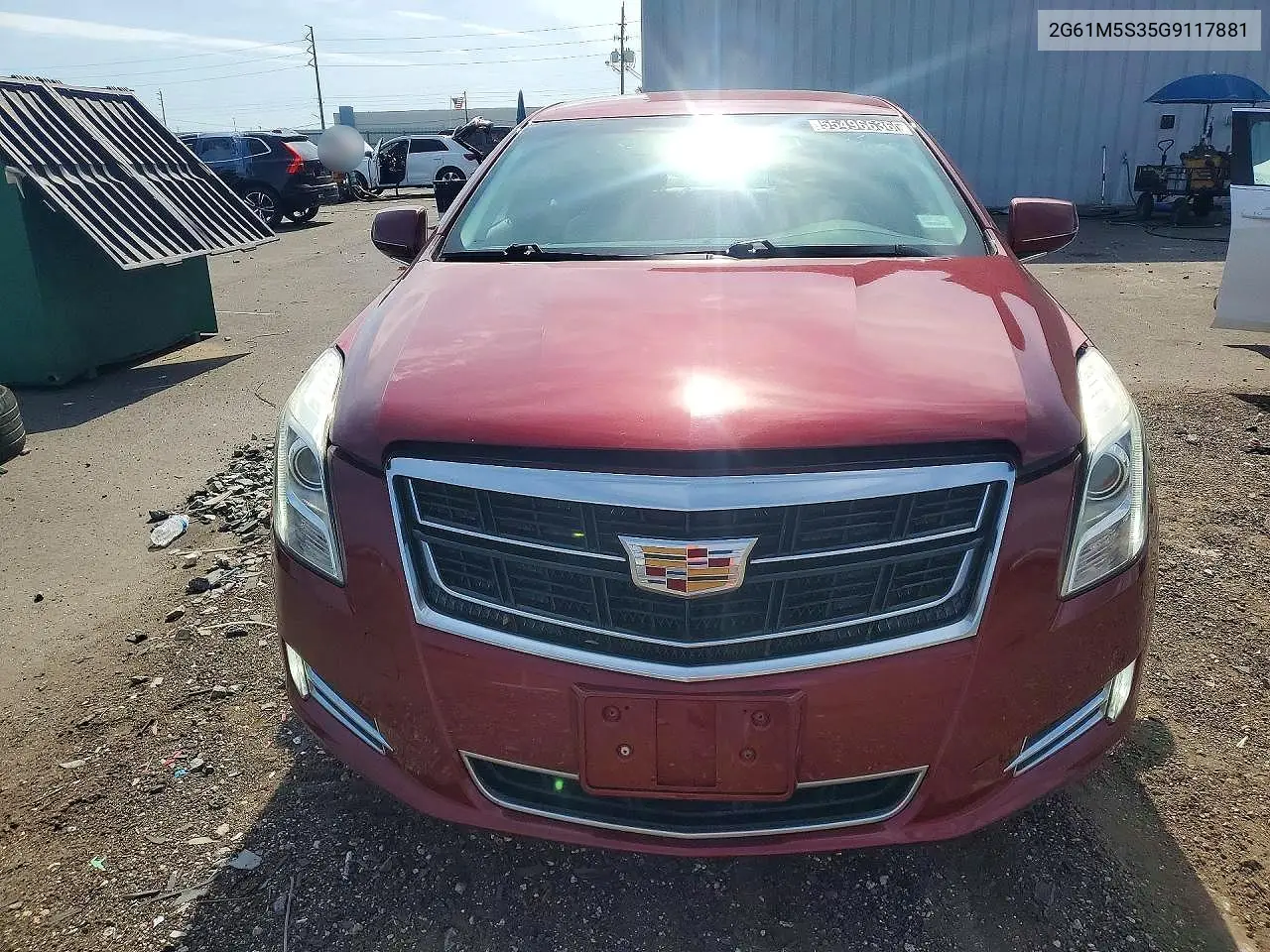 2016 Cadillac Xts Luxury Collection VIN: 2G61M5S35G9117881 Lot: 55496636
