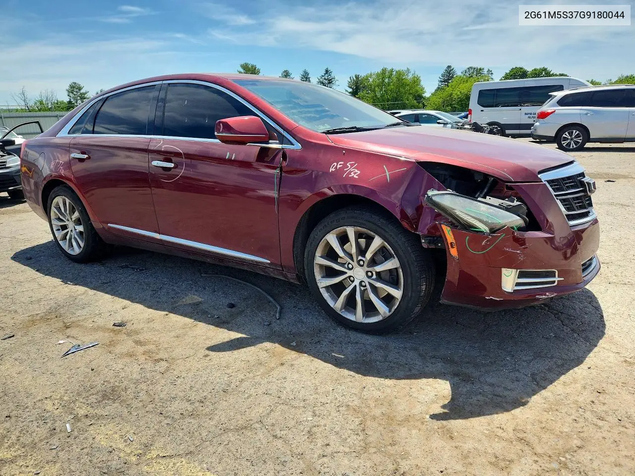 2016 Cadillac Xts Luxury Collection VIN: 2G61M5S37G9180044 Lot: 56023886