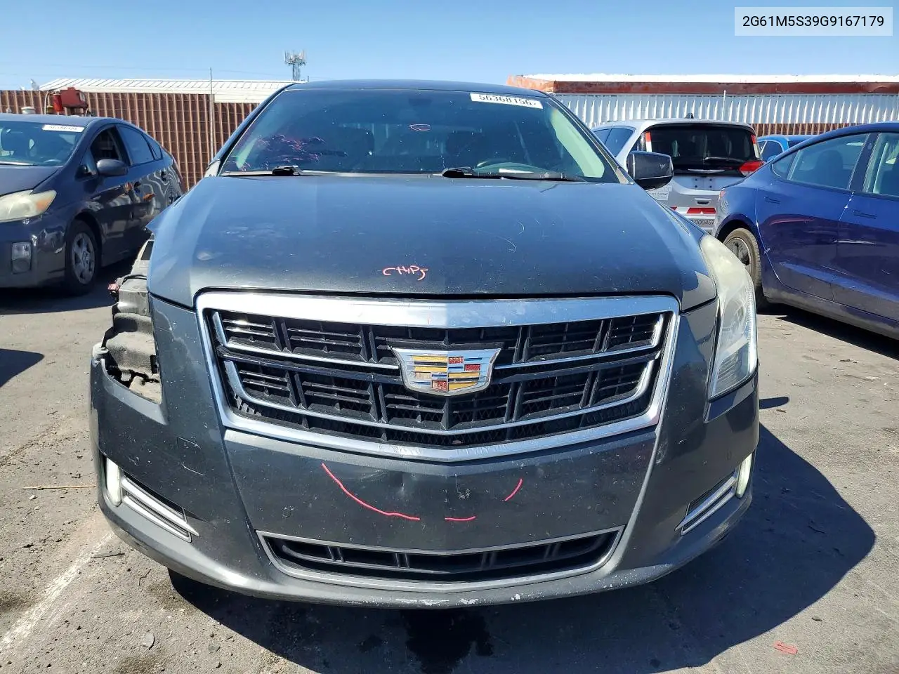 2016 Cadillac Xts Luxury Collection VIN: 2G61M5S39G9167179 Lot: 56368156