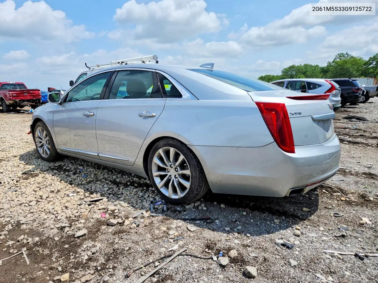 2016 Cadillac Xts Luxury Collection VIN: 2G61M5S33G9125722 Lot: 56548816