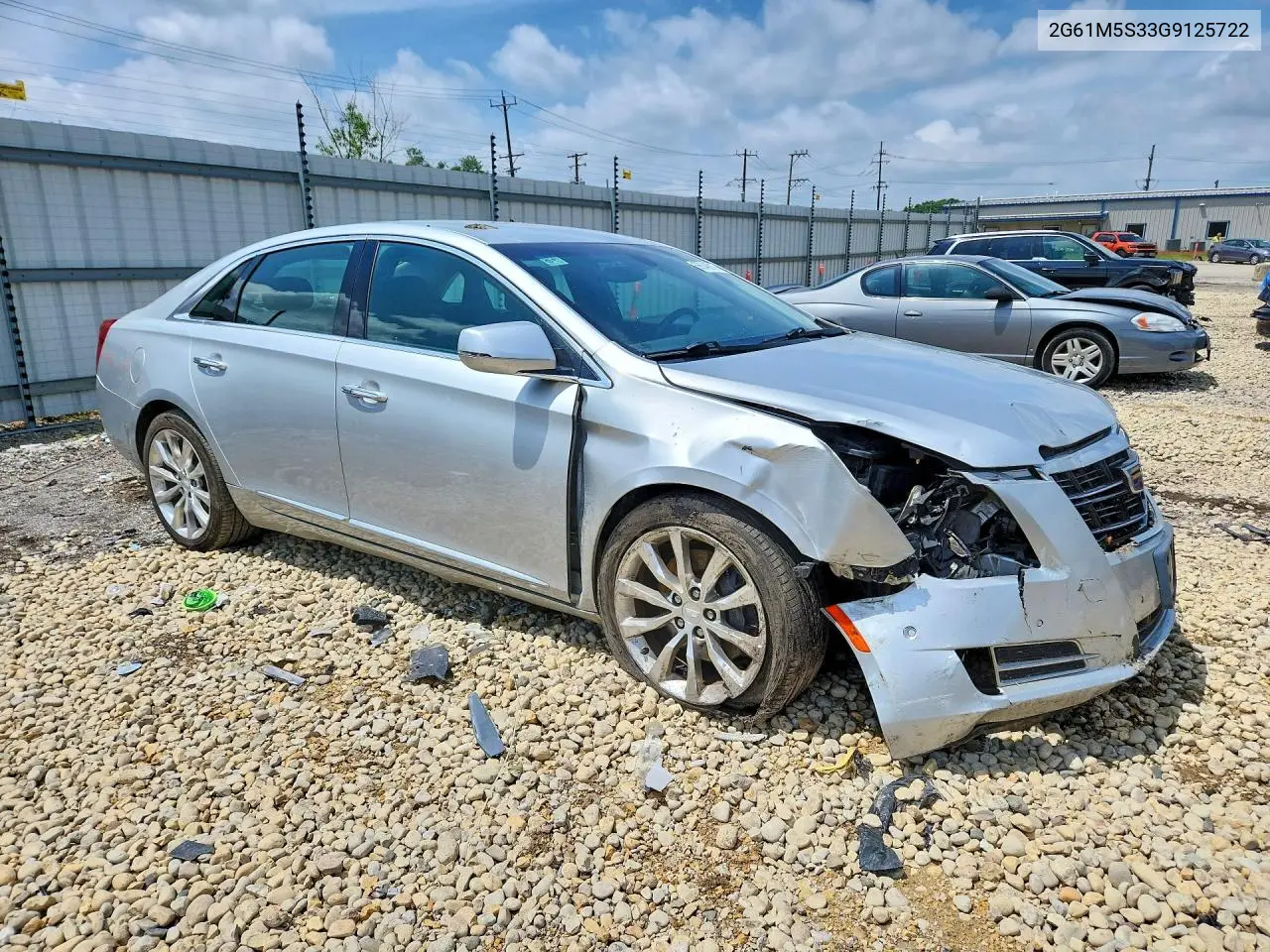 2016 Cadillac Xts Luxury Collection VIN: 2G61M5S33G9125722 Lot: 56548816