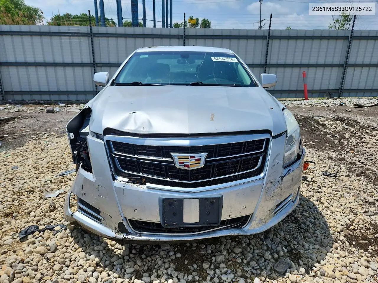 2016 Cadillac Xts Luxury Collection VIN: 2G61M5S33G9125722 Lot: 56548816