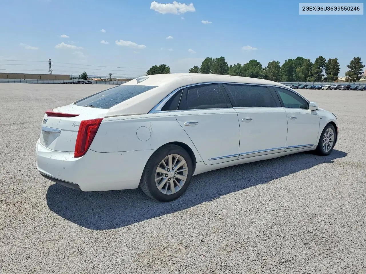 2016 Cadillac Xts Limousine VIN: 2GEXG6U36G9550246 Lot: 59004706