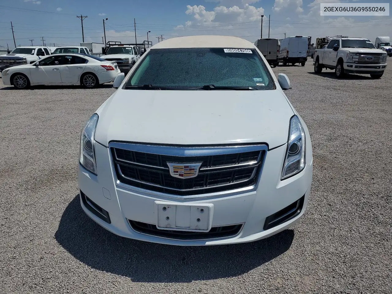 2016 Cadillac Xts Limousine VIN: 2GEXG6U36G9550246 Lot: 59004706