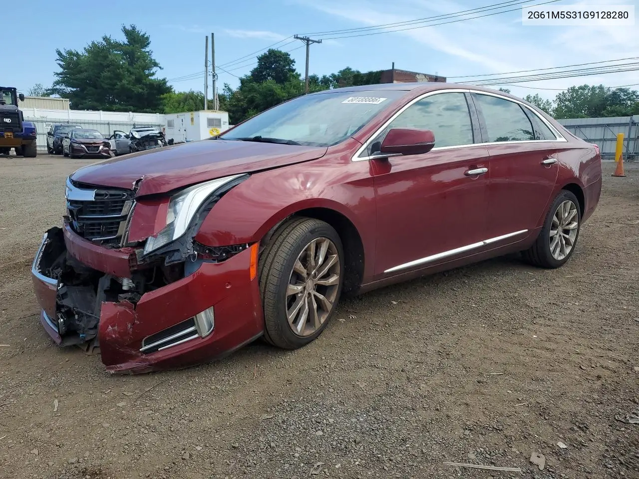 2016 Cadillac Xts Luxury Collection VIN: 2G61M5S31G9128280 Lot: 60188886