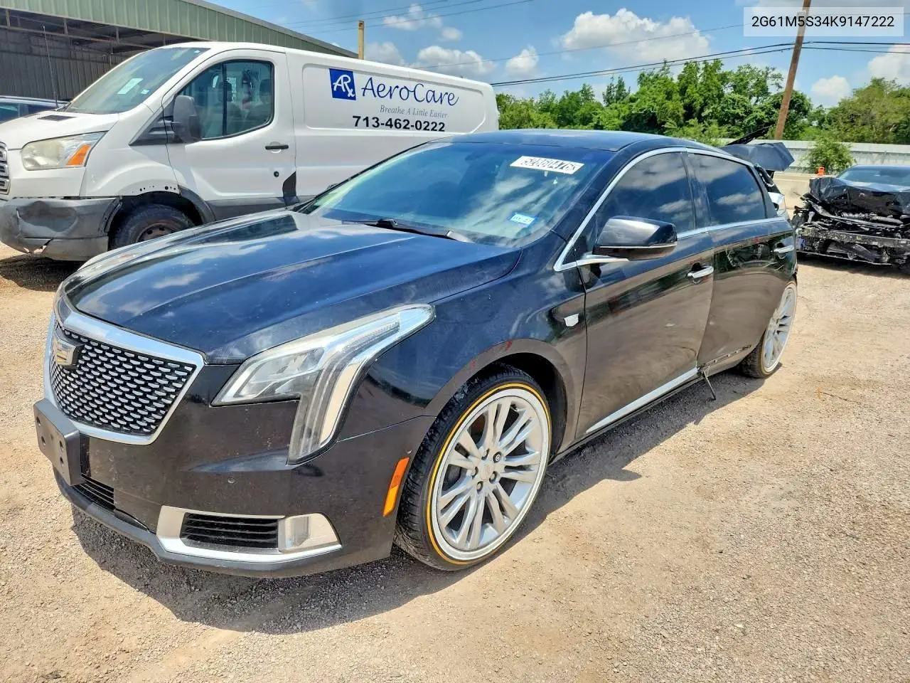 2019 Cadillac Xts Luxury VIN: 2G61M5S34K9147222 Lot: 52860476
