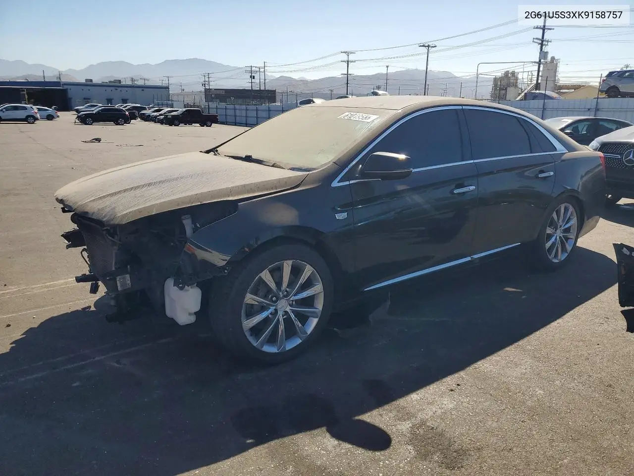 2019 Cadillac Xts VIN: 2G61U5S3XK9158757 Lot: 61019586