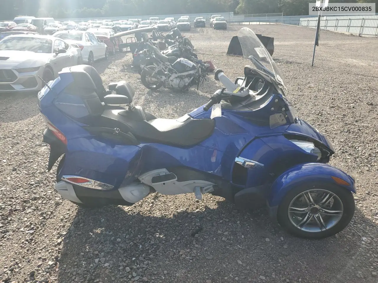 2BXJBKC15CV000835 2012 Can-Am Spyder Roadster Rt