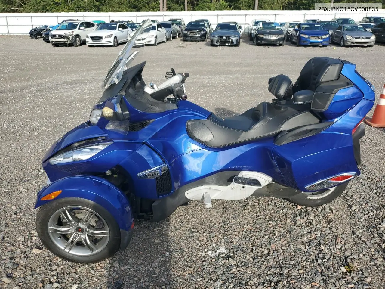 2BXJBKC15CV000835 2012 Can-Am Spyder Roadster Rt