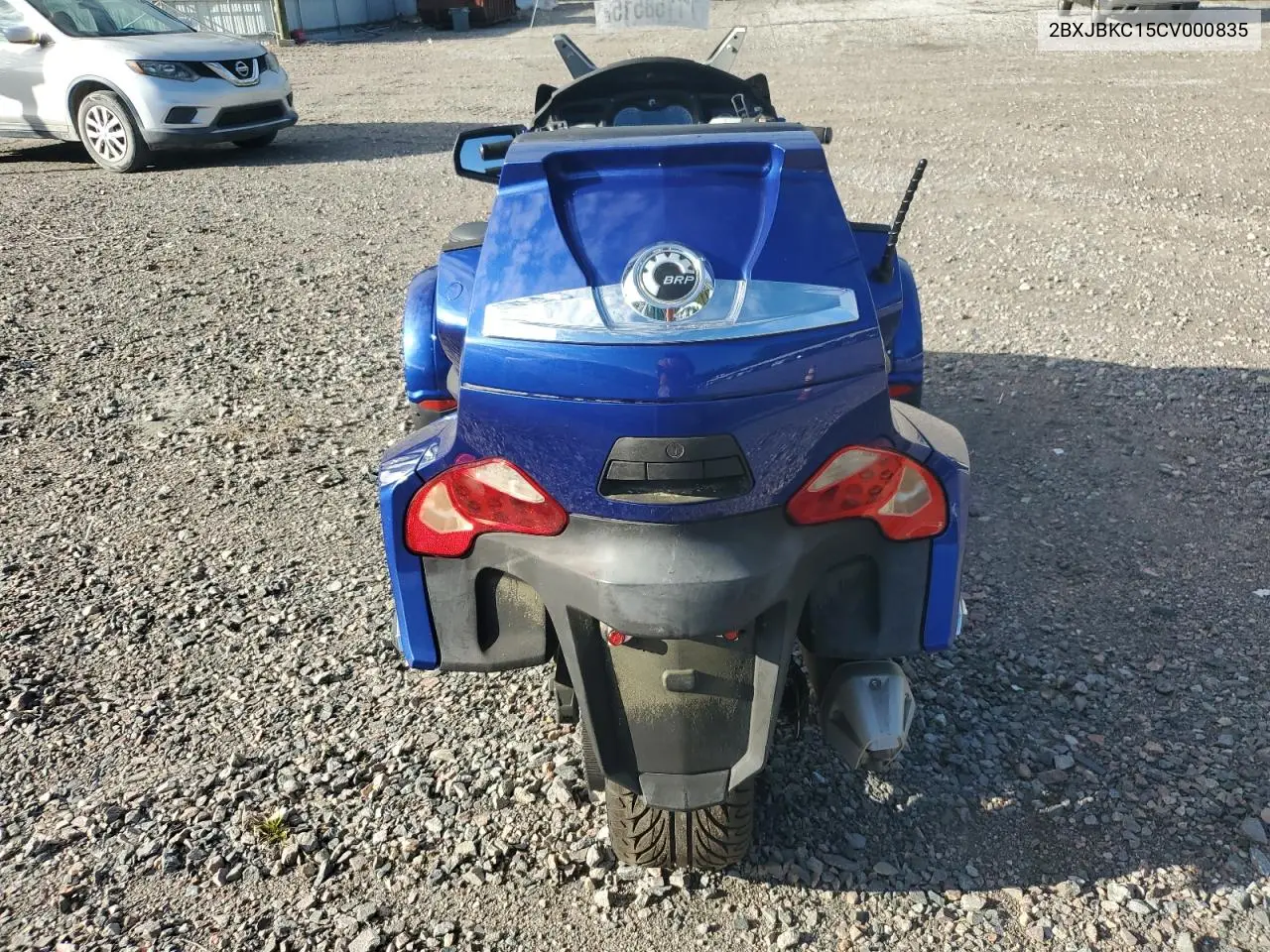 2BXJBKC15CV000835 2012 Can-Am Spyder Roadster Rt