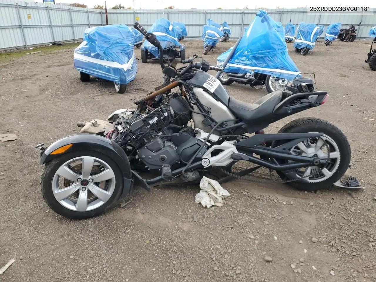 2BXRDDD23GVC01181 2016 Can-Am Spyder Roadster F3