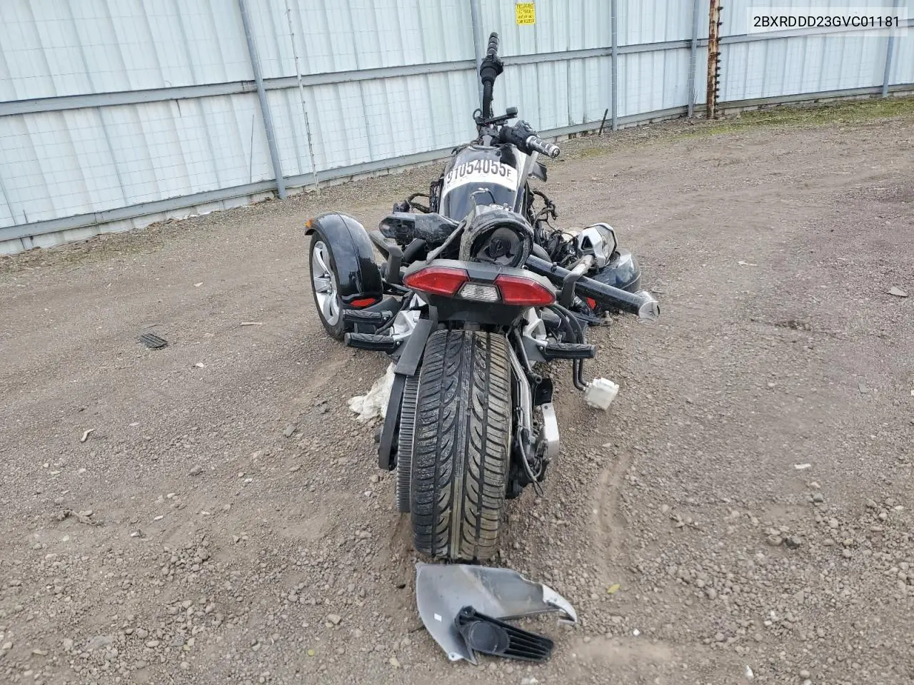 2BXRDDD23GVC01181 2016 Can-Am Spyder Roadster F3