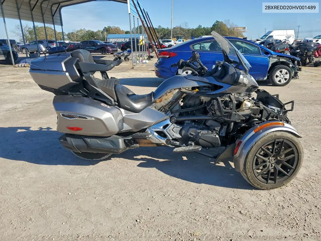 2BXREDD20HV001489 2017 Cana Spyder Roa