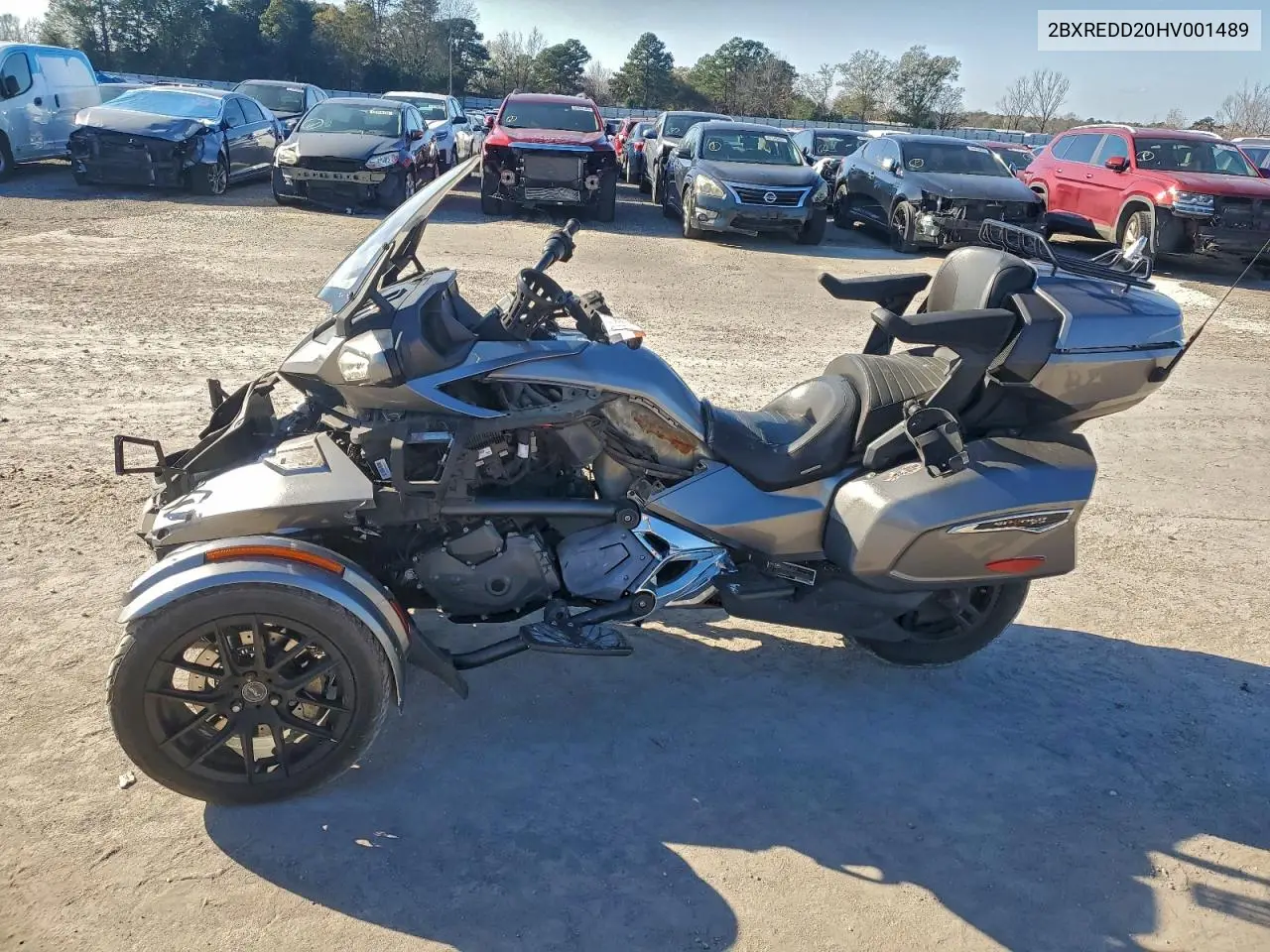 2BXREDD20HV001489 2017 Cana Spyder Roa