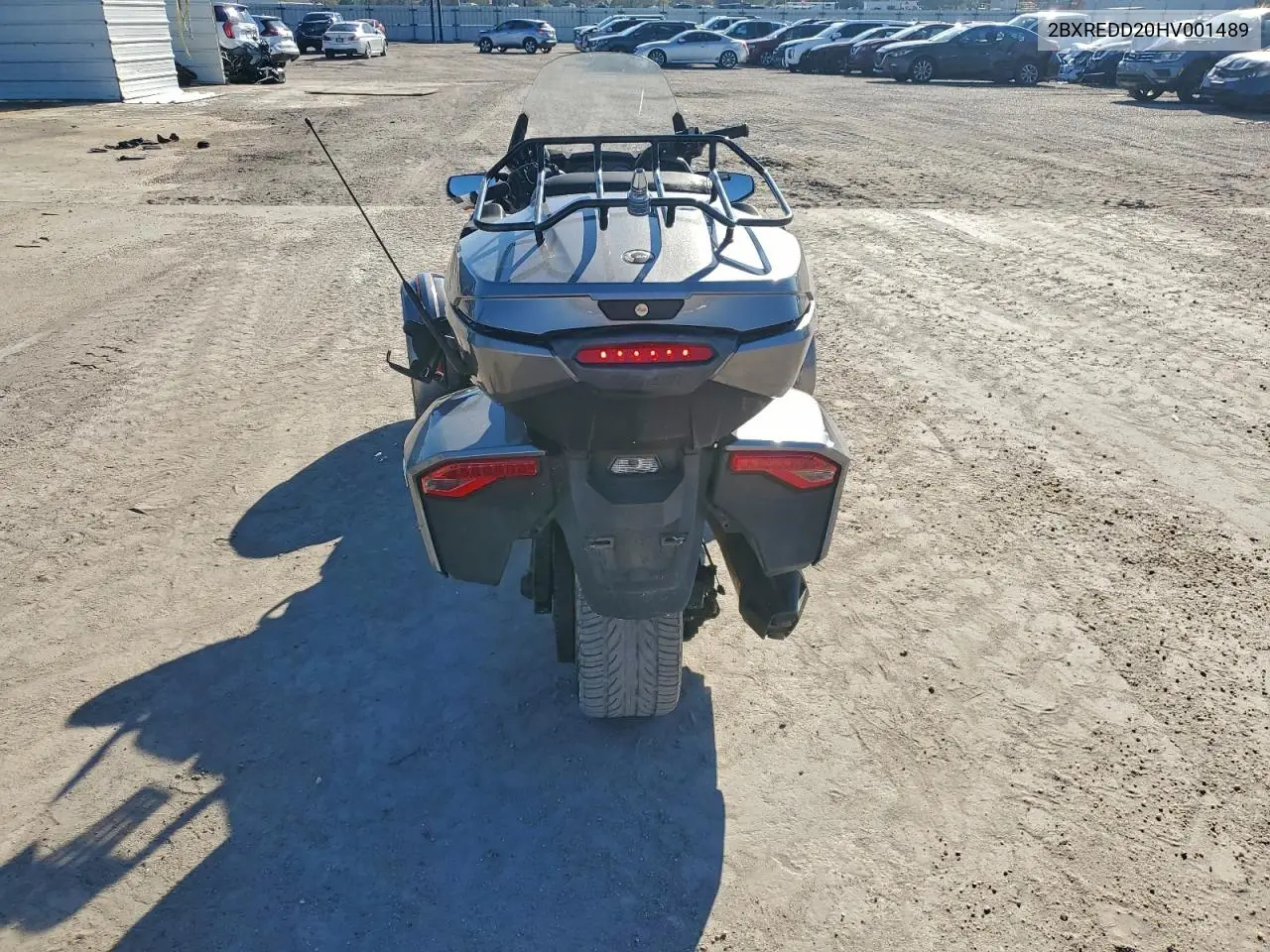 2BXREDD20HV001489 2017 Cana Spyder Roa