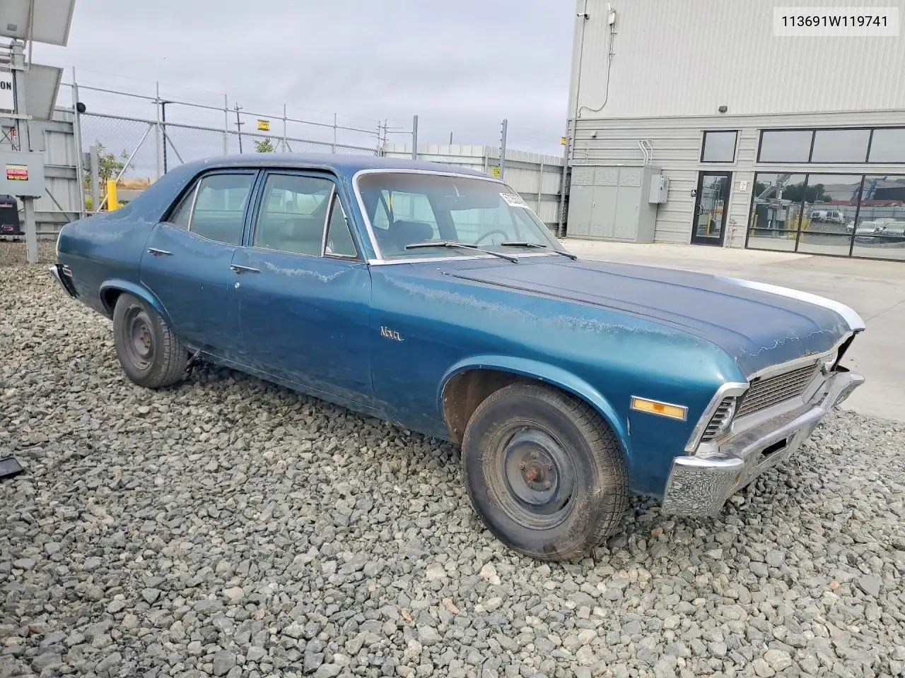 1971 Chevrolet Nova VIN: 113691W119741 Lot: 57255746