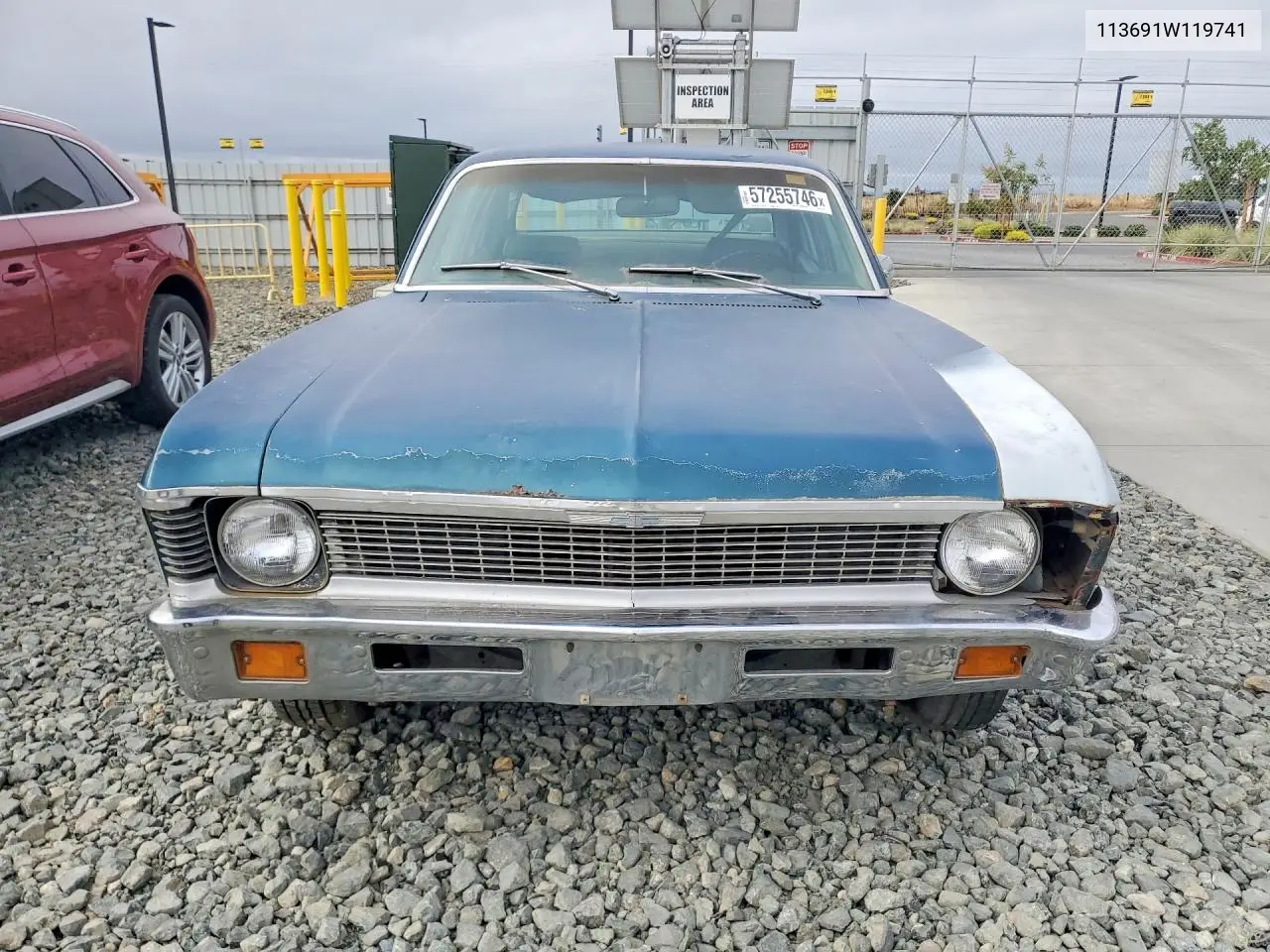 1971 Chevrolet Nova VIN: 113691W119741 Lot: 57255746
